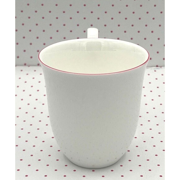 Twig New York Fine Bone‎ China Mugs Boutique Amelie Roseate Rim Set of Two NWB - Picture 10 of 16